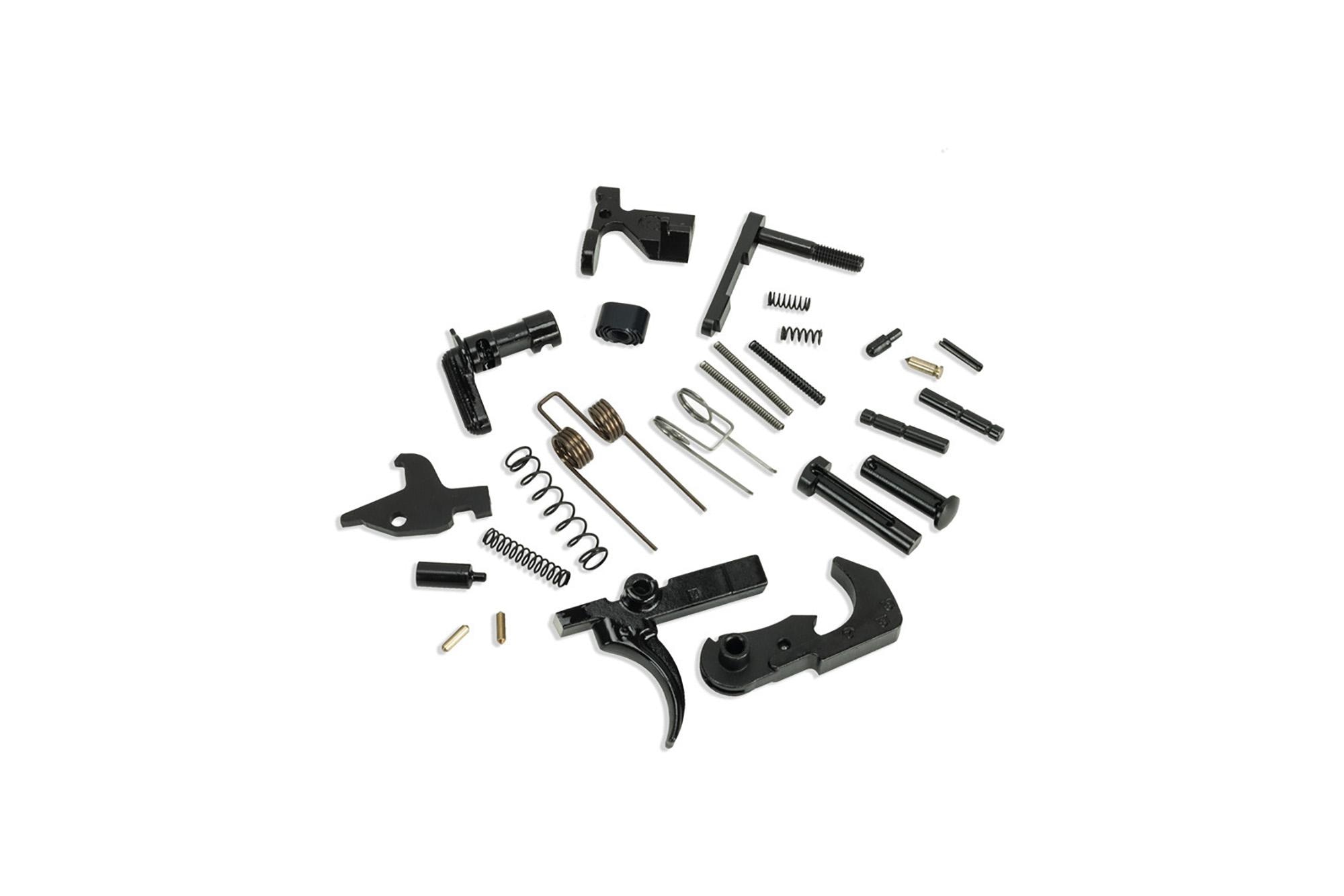 KAK Industry AR-15 Lower Parts Kit - No Grip Or Trigger Guard